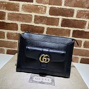 GUCCI SMALL SHOULDER BAG WITH DOUBLE G 01 - 1