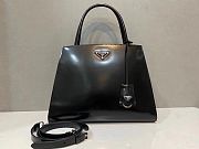 Prada Black Leather Handbag - 31×23×14 cm - 1