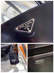 Prada Black Leather Handbag - 31×23×14 cm - 6