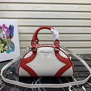 Prada Bowling Red Bag - 27×17×8 cm - 3