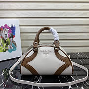 Prada Bowling Brown Bag - 27×17×8cm - 1