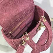 DIOR MEDIUM LADY D-LITE BAG 05 - 3