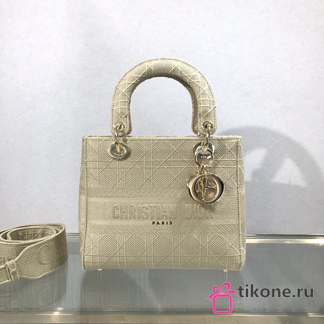 DIOR MEDIUM LADY D-LITE BAG 06 - 1