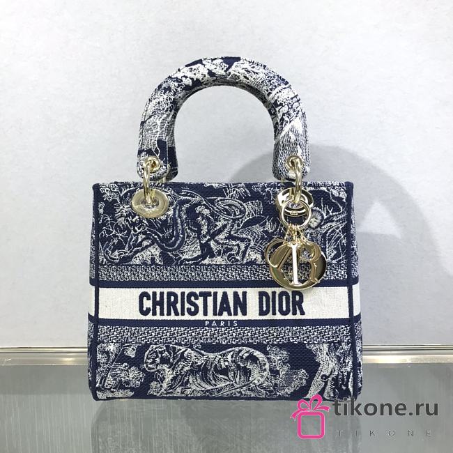 DIOR LADY D-LITE BAG M0565 010 - 1