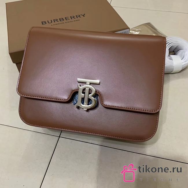 BURBERRY TB KINGDOM Medium Leather BAG 02 - 1