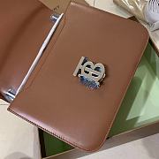 BURBERRY TB KINGDOM Medium Leather BAG 02 - 5