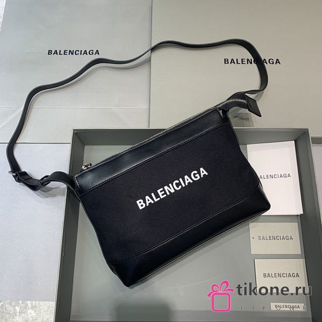 Balenciag Canvas Messenger Bag 01 - 1