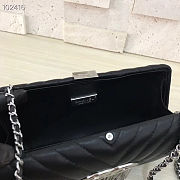 Chanel Handbag Black Leather Bag - 22×11.5cm - 5