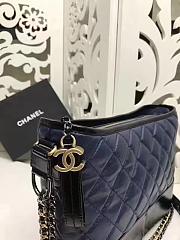 Chanel Gabrielle Blue Handbag - 28×21×9cm - 2