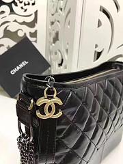 Chanel Gabrielle Black Handbag - 28×21×9cm - 3