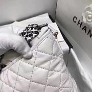 Chanel Gabrielle White Handbag - 28×21×9cm - 5