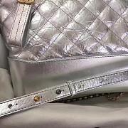 Chanel Gabrielle Silver Handbag - 28×21×9cm - 5