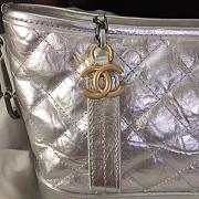 Chanel Gabrielle Silver Handbag - 28×21×9cm - 6