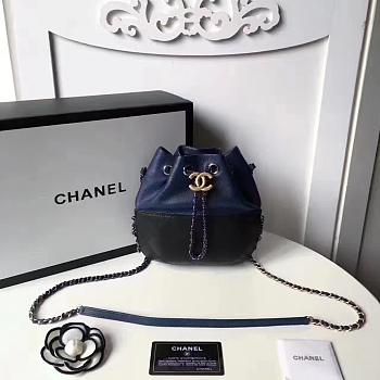 Chanel Gabrielle Blue - 20×18×10 cm