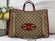 GUCCI 1955 HORSEBIT LARGE TOTE BAG 02 - 1