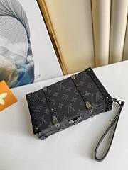 Louis Vuitton Wallet Trunk Black Flower Clutch - M20249  –  25×14×6 cm - 3