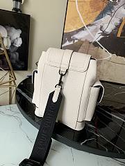 Louis Vuitton Christopher Xs Backpack White M58495 - 14x19.5x5cm - 2
