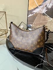 Louis Vuitton Odeon PM Hobo Bag Black M45832 - 2