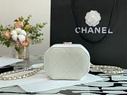 Chanel Handcraft Box Bag White – 15x10x11 cm - 5