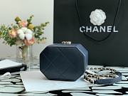 Chanel Handcraft Box Bag Navy Blue – 99077 – 15x10x11 cm - 3