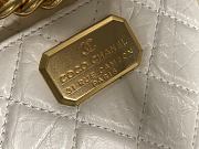 Chanel Flap Bag Cowhide Gold Hardware White – 28700 – 17x25x8 cm - 2