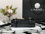 Chanel Flap Bag Cowhide Gold Hardware Black – 28700 – 17x25x8 cm - 6