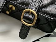 Chanel Flap Bag Cowhide Gold Hardware Black – 28700 – 17x25x8 cm - 5