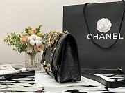 Chanel Flap Bag Cowhide Gold Hardware Black – 28700 – 17x25x8 cm - 3