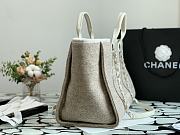 Chanel Shopping Canvas Bag Beige – 38 cm - 2