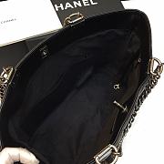 Chanel Dallas Paris Portable Chain Calfskin Black – 42x34x23x11 cm - 3