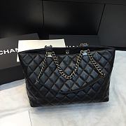 Chanel Dallas Paris Portable Chain Calfskin Black – 42x34x23x11 cm - 5