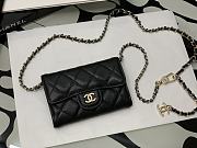 Chanel Waist Bag Lambskin With Black – 11x2x7.5 cm - 6