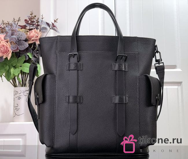 Louis Vuitton Flight Briefcase Black Backpack M58493 – 38x13x38cm - 1