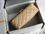 Chanel Quilted Patent Leather Classic New Mini Flap Bag Beige With Gold Hardware – 1116 – 20 cm - 6