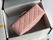 Chanel Quilted Patent Leather Classic New Mini Flap Bag Light Pink With Silver Hardware – 1116 – 20 cm - 5