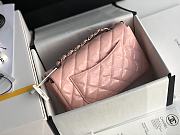 Chanel Quilted Patent Leather Classic New Mini Flap Bag Light Pink With Silver Hardware – 1116 – 20 cm - 4