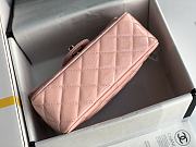 Chanel Quilted Patent Leather Classic New Mini Flap Bag Light Pink With Gold Hardware – 1116 – 20 cm - 5