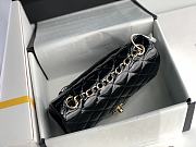 Chanel Quilted Patent Leather Classic New Mini Flap Bag Black With Gold Hardware – 1116 – 20 cm - 6