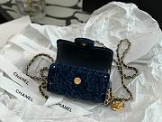 Chanel Mini Jewellery Velvet Box Deep Blue – 11x6.5x5 cm - 4