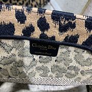 Christian Dior Leopard Print Trumpet Small Book Tote Shopping Bag – 1286 - 41×32 cm - 4