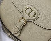 Dior Bobby Lychee Pattern Medium Beige - 22x17x6cm - 2