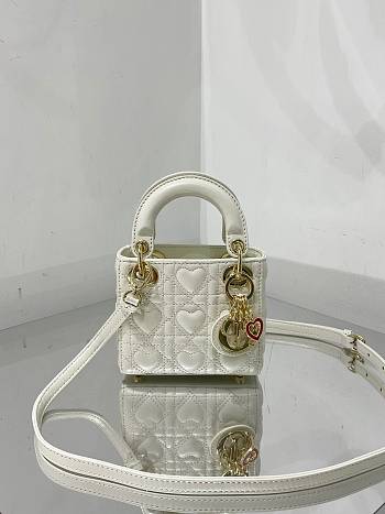 Dioramour Lady Micro Bag White - 12x10.2x5cm 