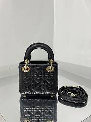 Dioramour Lady Micro Bag Black - 12x10.2x5cm  - 3