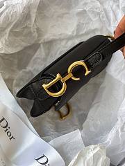 Christian Dior Saddle Micro Super Mini Black - 5