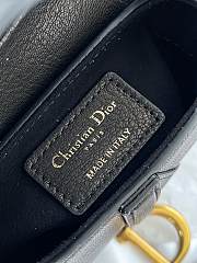 Christian Dior Saddle Micro Super Mini Black - 4