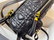 Christian Dior Mini Dioramour Dior Backpack Black – 16 x 21 x 8.5 cm - 3