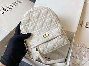 Christian Dior Mini Dioramour Dior Backpack White – 16 x 21 x 8.5 cm - 5