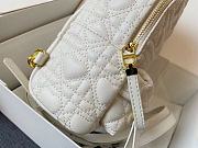 Christian Dior Mini Dioramour Dior Backpack White – 16 x 21 x 8.5 cm - 2