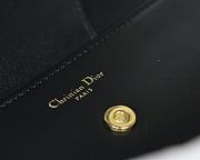 Christian Dior Double Handbag Black - M8018 – 28 x 16.5 x 3 cm - 2