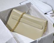 Christian Dior Double Handbag White - M8018 – 28 x 16.5 x 3 cm - 4